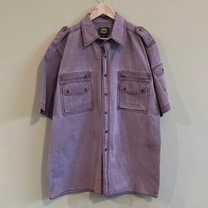 Cabela’s 100% Cotton Short Sleeve Weathered Cargo Shirtpl